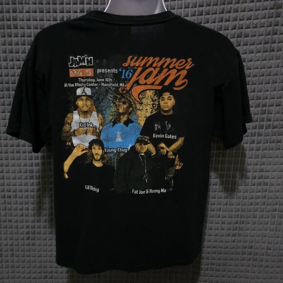 Summer Jam Concert Tshirt SzM Tee Hip Hop Fetty Wap 50 Cent Dolla $ign Fabolous - Picture 13 of 16